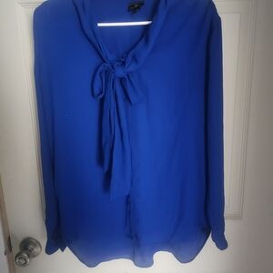 Worthington Royal Blue Women's Blouse